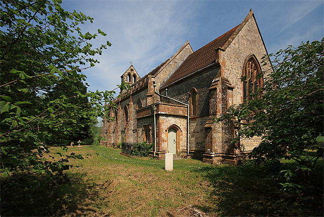 ST7102 : Church of St John the Baptist - Plush by Mike Searle